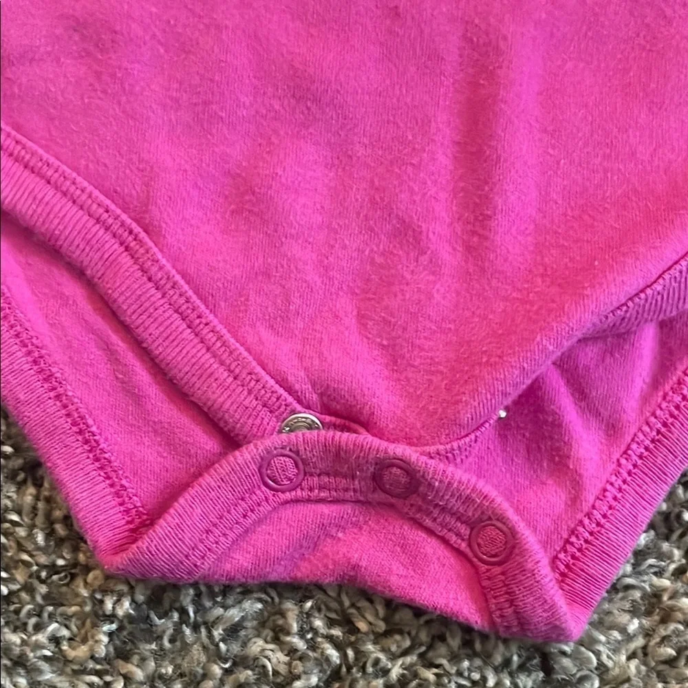 Cuddle Bear Pink Little Sister 9month long Sleeve Top